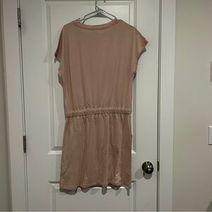 C&C California Sepia Rose Short Sleeve Dress Medium